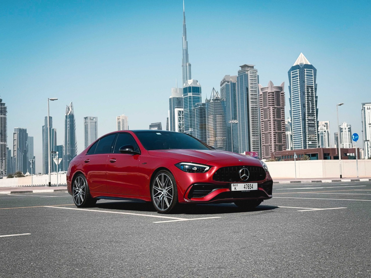 Mercedes-C43-Amg-Dubai