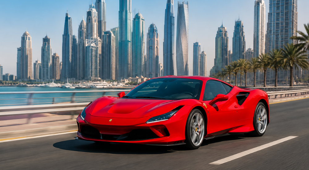 Performance Car Rental in Dubai: Feel the City from Behind the Wheel